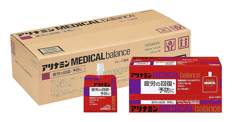 Amazon.co.jp: アリナミンメディカルバランス グレープ風味
